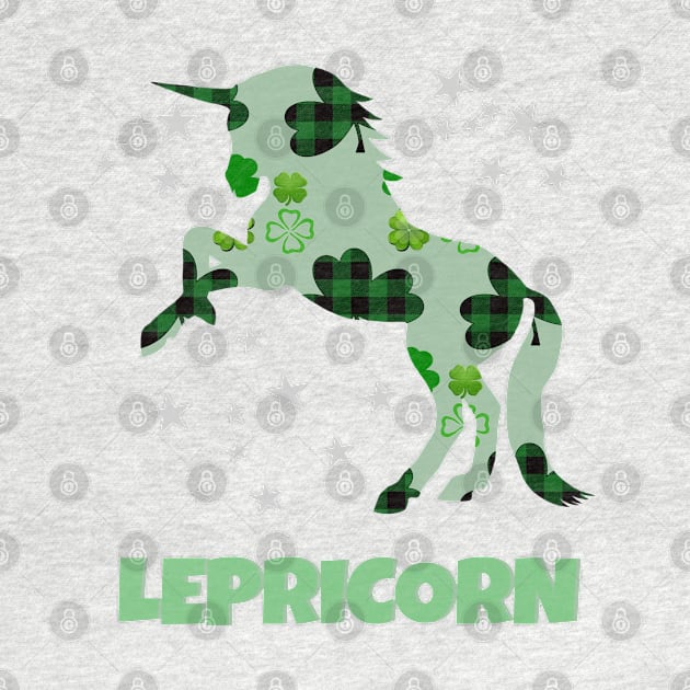 Lepricorn - Irish Unicorn - Saint Patrick's by A T Design